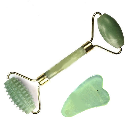 Jade Face Roller + Tool