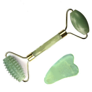 Jade Face Roller + Tool