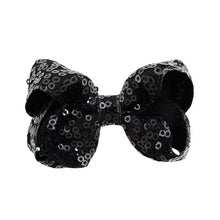Load image into Gallery viewer, 8 inch +6 Inch Large Glitter Bows