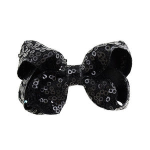 8 inch +6 Inch Large Glitter Bows