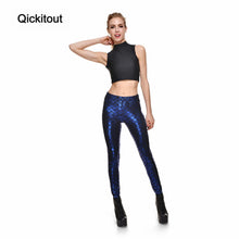 Load image into Gallery viewer, Women&#39;s Mermaid Scale Leggings ll Multi Colors