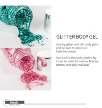 Load image into Gallery viewer, Mermaid Glitter Body Gel