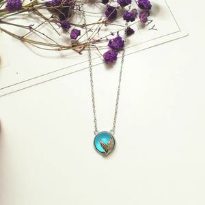 Mermaid Fin Necklace ll 925 Sterling Silver