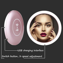 Load image into Gallery viewer, WIRELESS CHARGING LED MAKEUP MIRROR