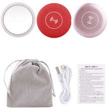 Load image into Gallery viewer, WIRELESS CHARGING LED MAKEUP MIRROR