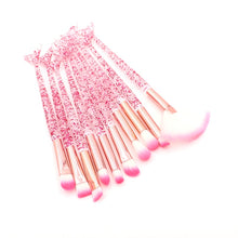 Load image into Gallery viewer, Mermaid Makeup Brush Set ll Pretty In Pink