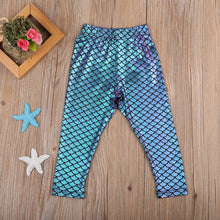 Load image into Gallery viewer, Mermaid Scale Leggings ll Baby Girl