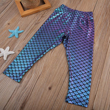 Load image into Gallery viewer, Mermaid Scale Leggings ll Baby Girl