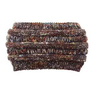 Women's Girls Stretch Knitted Wool Ponytail Beanie