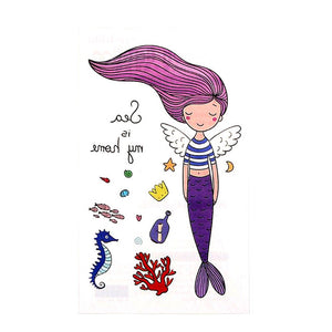 Temporary Tattoos ll Mermaid