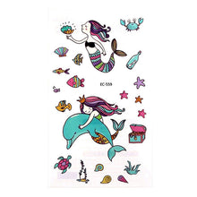 Load image into Gallery viewer, Temporary Tattoos ll Mermaid