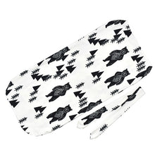Load image into Gallery viewer, Muslin Swaddle Wrap + Headband ll Chic