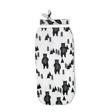 Load image into Gallery viewer, Muslin Swaddle Wrap + Headband ll Chic