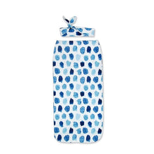Load image into Gallery viewer, Muslin Swaddle Wrap + Headband ll Chic