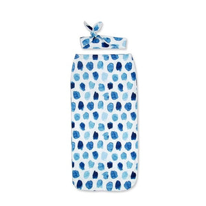 Muslin Swaddle Wrap + Headband ll Chic
