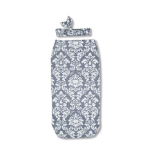 Load image into Gallery viewer, Muslin Swaddle Wrap + Headband ll Chic