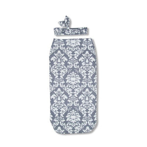 Muslin Swaddle Wrap + Headband ll Chic