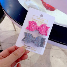 Load image into Gallery viewer, Mini Glitter Bows ( Set of 2 )