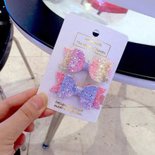 Load image into Gallery viewer, Mini Glitter Bows ( Set of 2 )