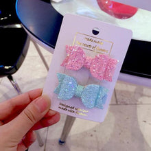 Load image into Gallery viewer, Mini Glitter Bows ( Set of 2 )