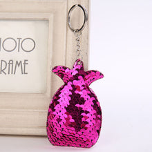 Load image into Gallery viewer, Sequins Keychains, Cats + Mermaid + Star + Bear