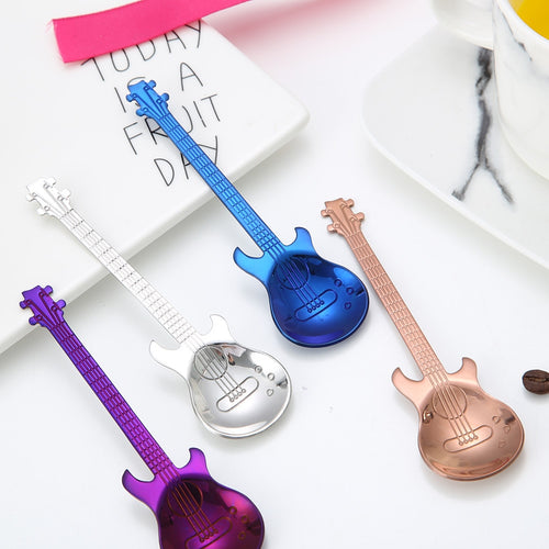 Guitar Spoon, Coffee + Tea