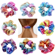 Load image into Gallery viewer, Mermaid Scrunchies ll 8 Pack