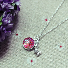 Load image into Gallery viewer, Dreamy Mermaid + Scale Necklace