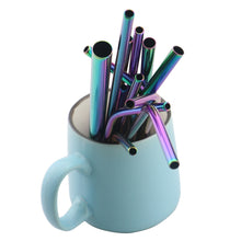 Load image into Gallery viewer, Reusable Drinking Straw Set ll Mermaid 11