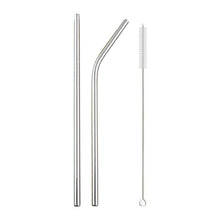 Load image into Gallery viewer, Reusable Drinking Straw Set ll Mermaid 11