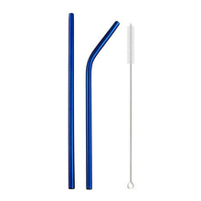 Load image into Gallery viewer, Reusable Drinking Straw Set ll Mermaid 11