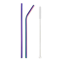 Load image into Gallery viewer, Reusable Drinking Straw Set ll Mermaid 11