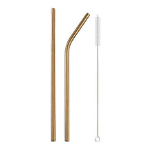 Load image into Gallery viewer, Reusable Drinking Straw Set ll Mermaid 11