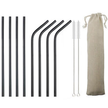 Load image into Gallery viewer, Reusable Drinking Straw Set ll Mermaid 11