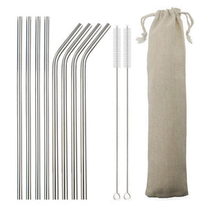Reusable Drinking Straw Set ll Mermaid 11