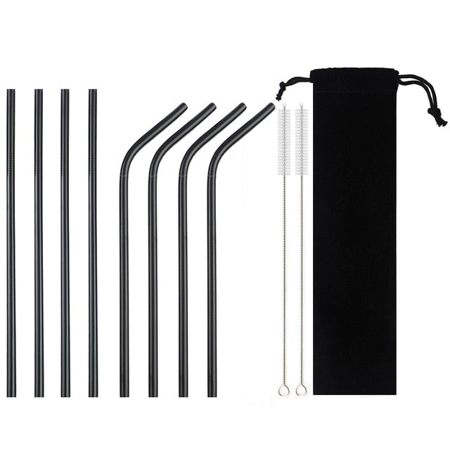 Reusable Drinking Straw Set ll Mermaid 11