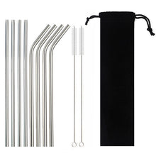 Load image into Gallery viewer, Reusable Drinking Straw Set ll Mermaid 11