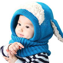 Load image into Gallery viewer, Kids Warm Winter Bunny Hats