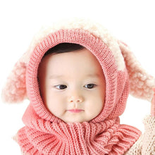Load image into Gallery viewer, Kids Warm Winter Bunny Hats