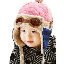 Load image into Gallery viewer, Kids Warm Winter Bunny Hats