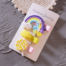 Load image into Gallery viewer, 3pcs/Set Rainbow Bow Set ll Lollipop + Cloud