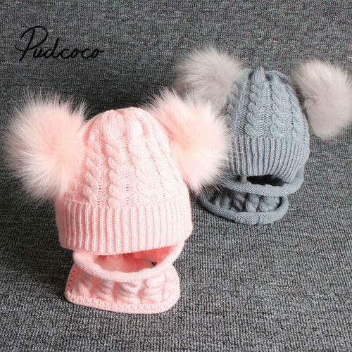 Children's Winter Hat Scarf Set