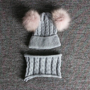 Children's Winter Hat Scarf Set