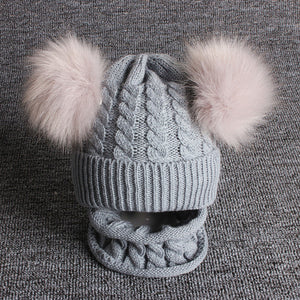 Children's Winter Hat Scarf Set