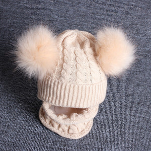 Children's Winter Hat Scarf Set
