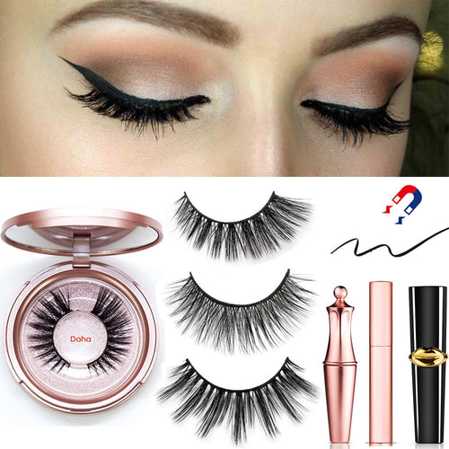 Magnetic Eyeliner + Eyelashes Set