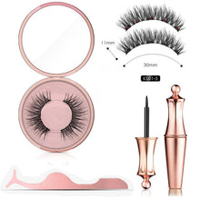 Load image into Gallery viewer, Magnetic Eyeliner + Eyelashes Set