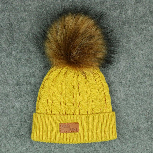 Children Winter Hats ll Baby + Kids Girl Knitted Beanies
