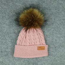 Load image into Gallery viewer, Children Winter Hats ll Baby + Kids Girl Knitted Beanies