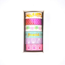 Load image into Gallery viewer, Mermaid + Unicorn Washi Tape ll 6 Rolls